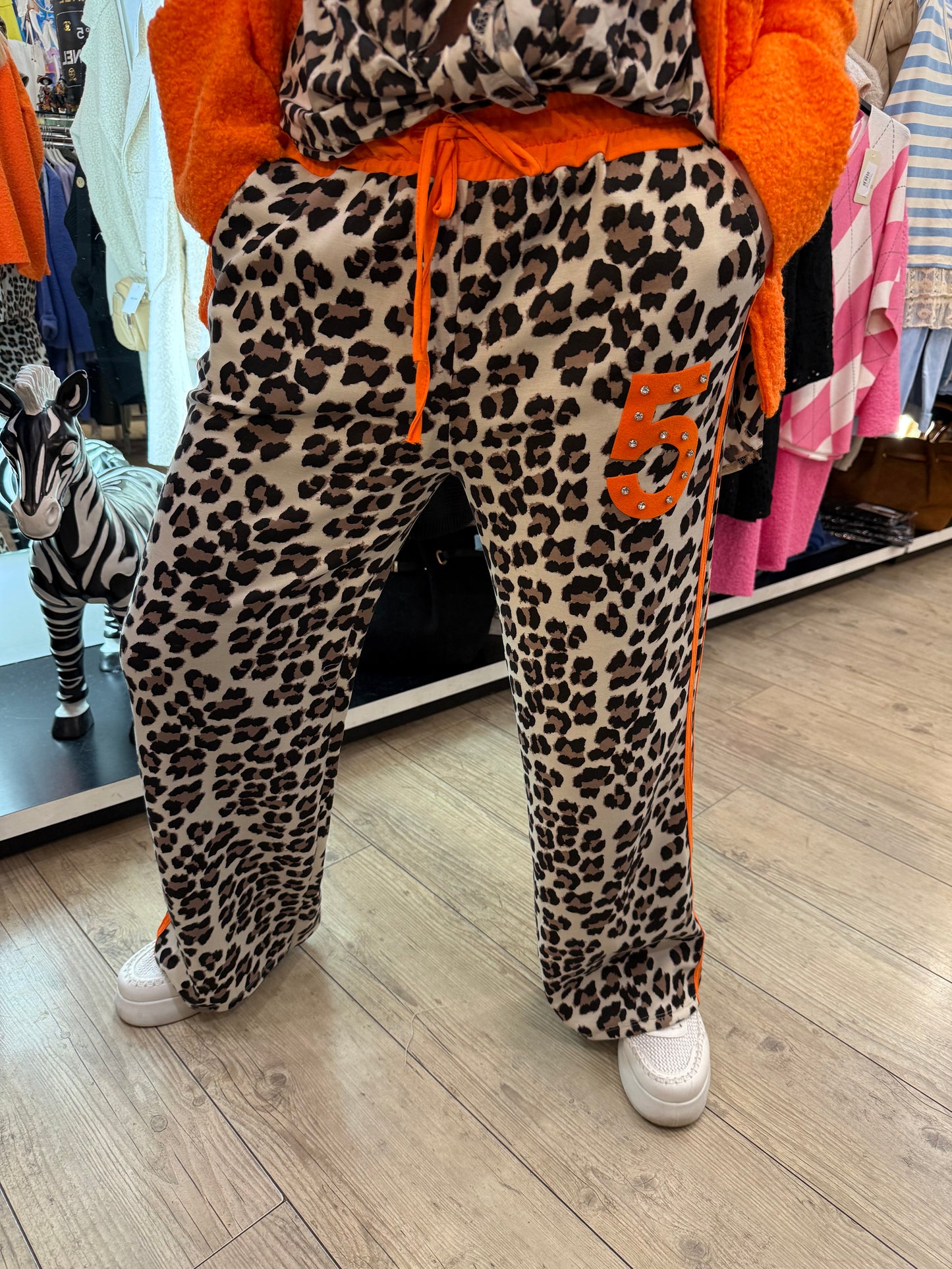 Pantalon Léo orange