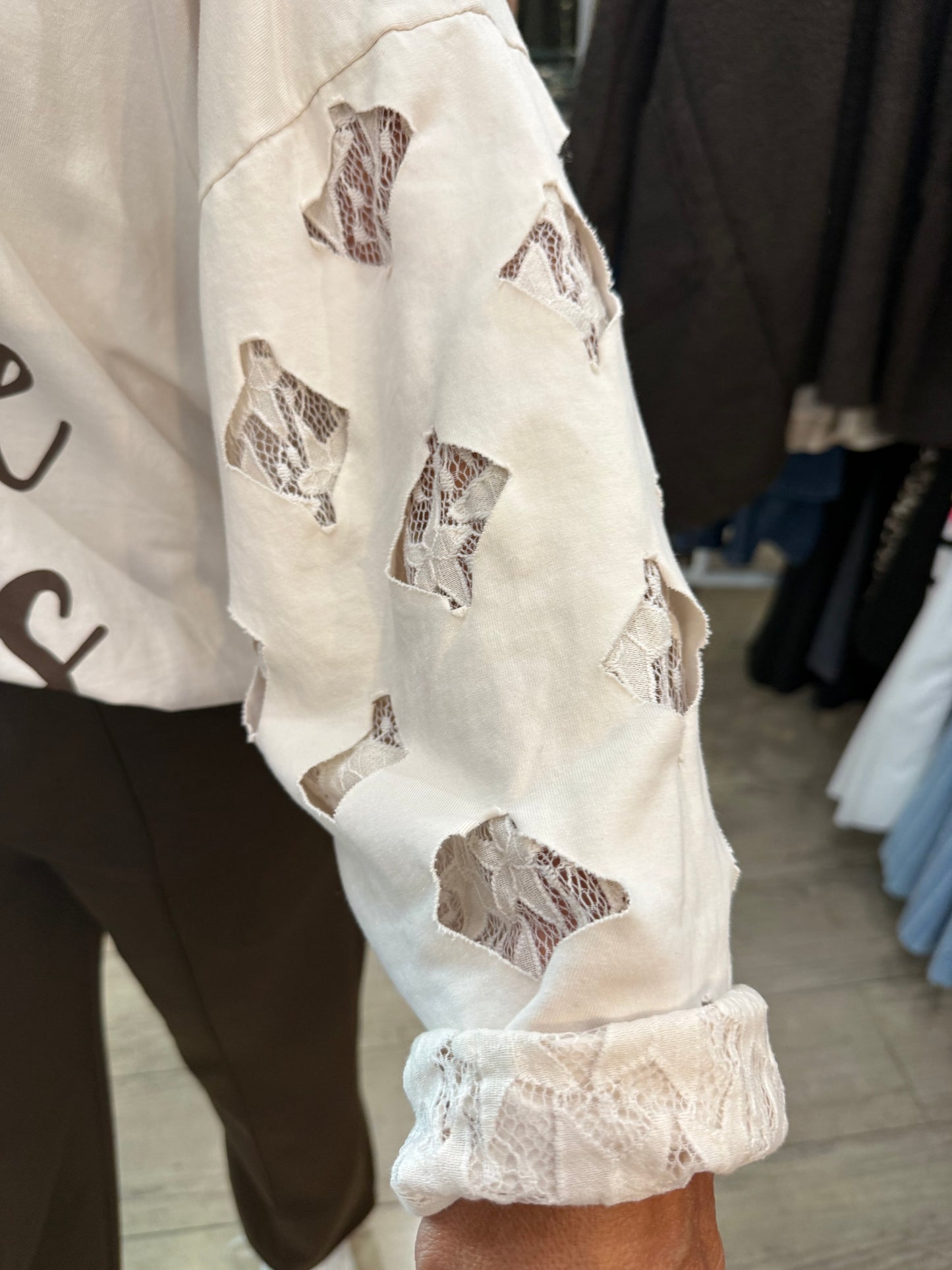 T shirt grunge star