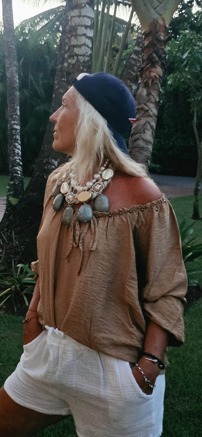 Tunique beige