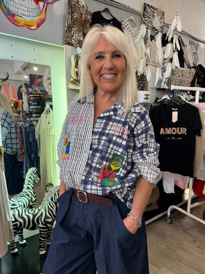 Pantalon marine Lou