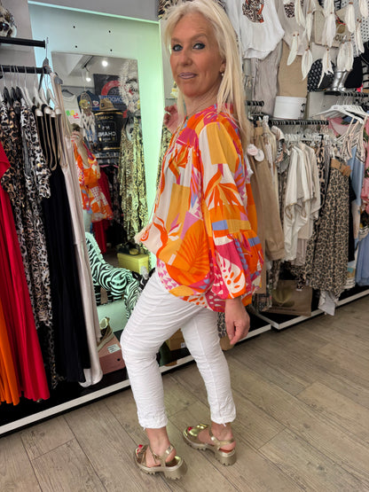 Tunique jenny orange