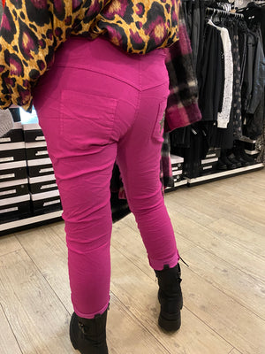 Pantalon magique fushia