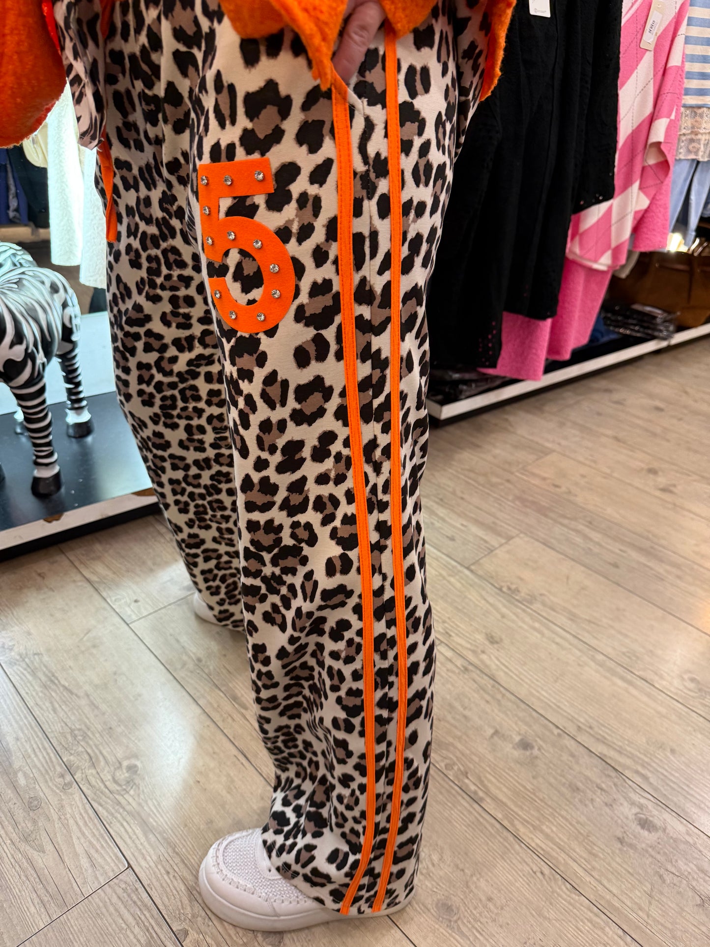 Pantalon Léo orange