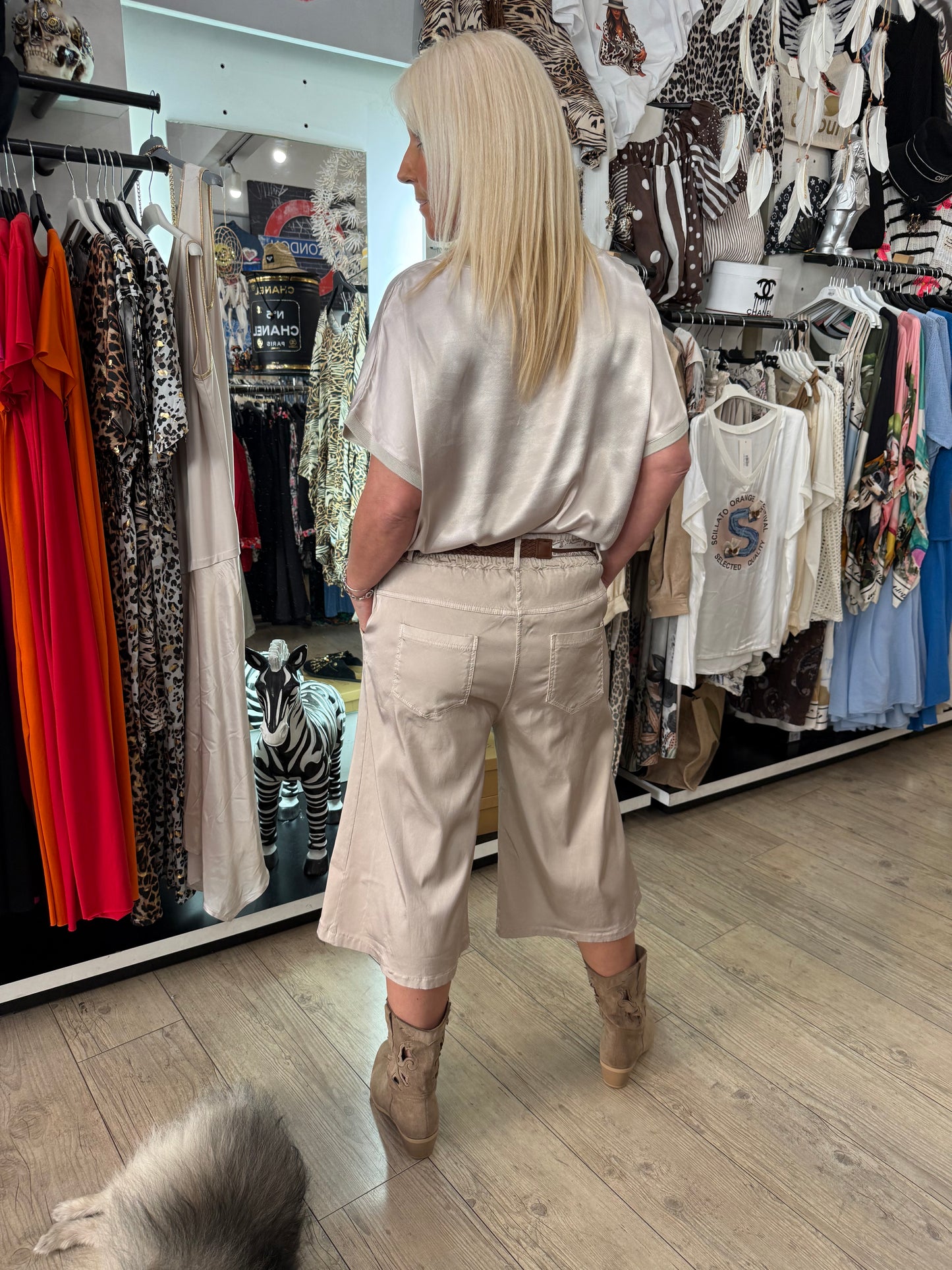 Bermuda swag beige