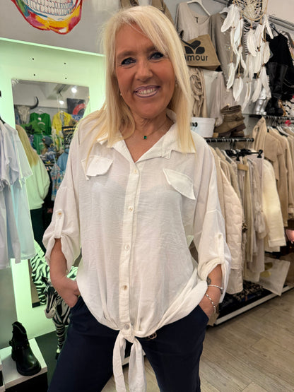 Chemise  Eugénie blanche