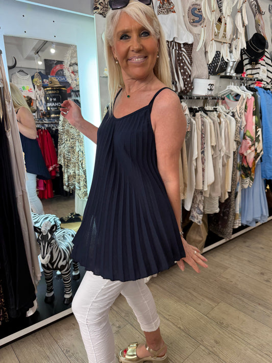 Tunique Brigitte marine