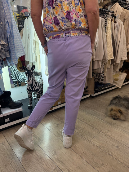 Pantalon gde taille Émilie parme