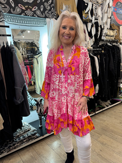 Robe Happy rose