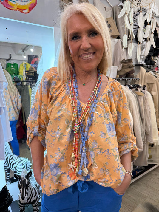 Tunique Spring orange