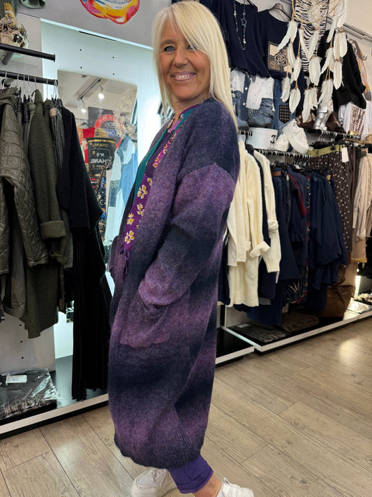Gilet violet