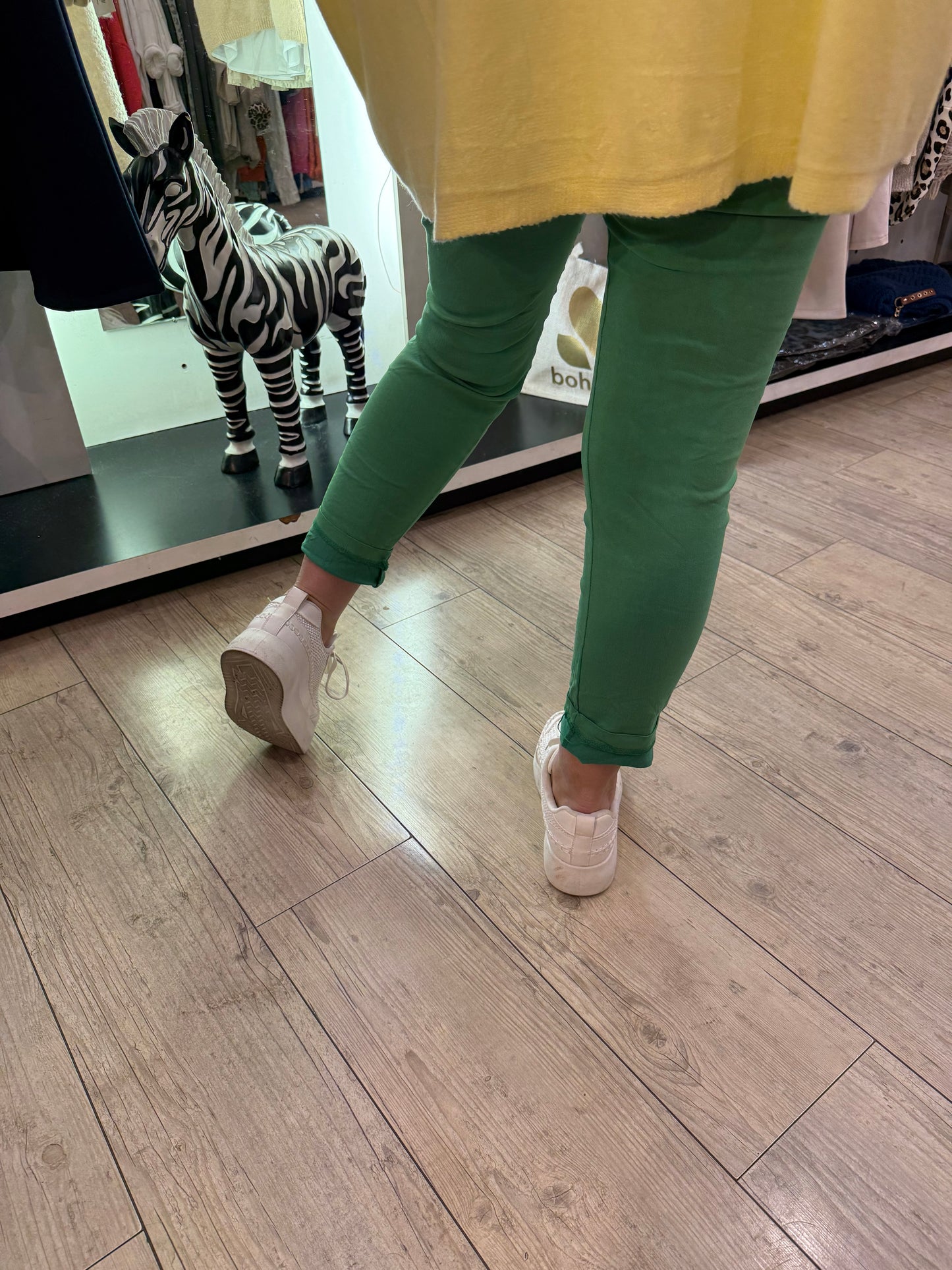 Pantalon magique vert