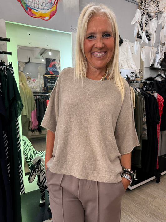 Pull Calista beige