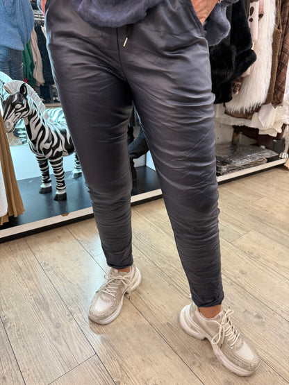 Pantalon simili marine