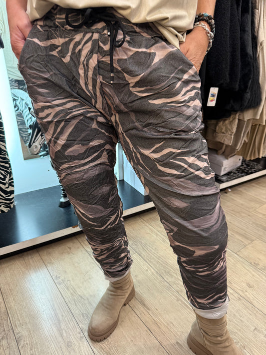 Pantalon zèbre