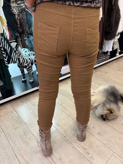 Pantalon love camel