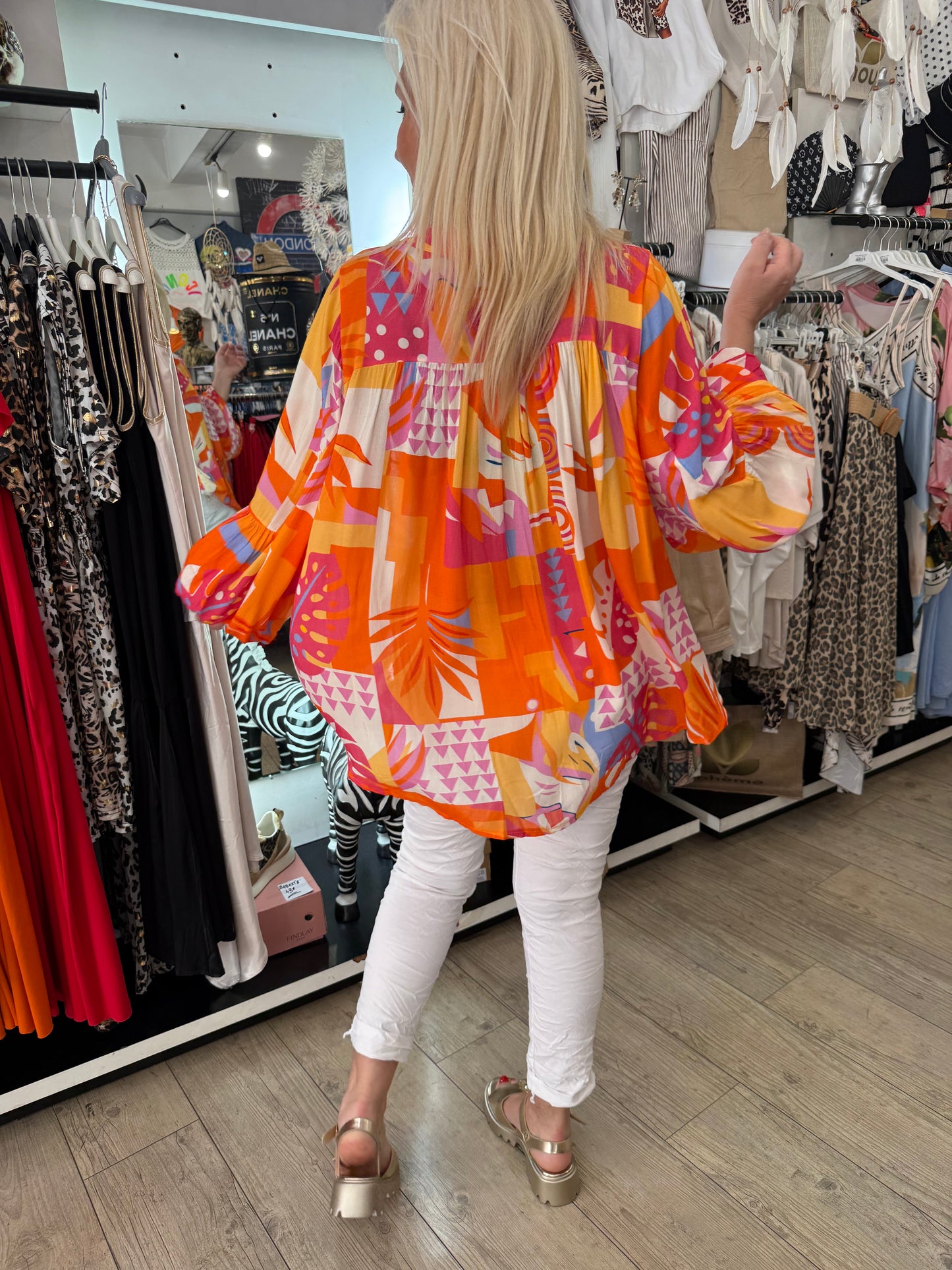 Tunique jenny orange