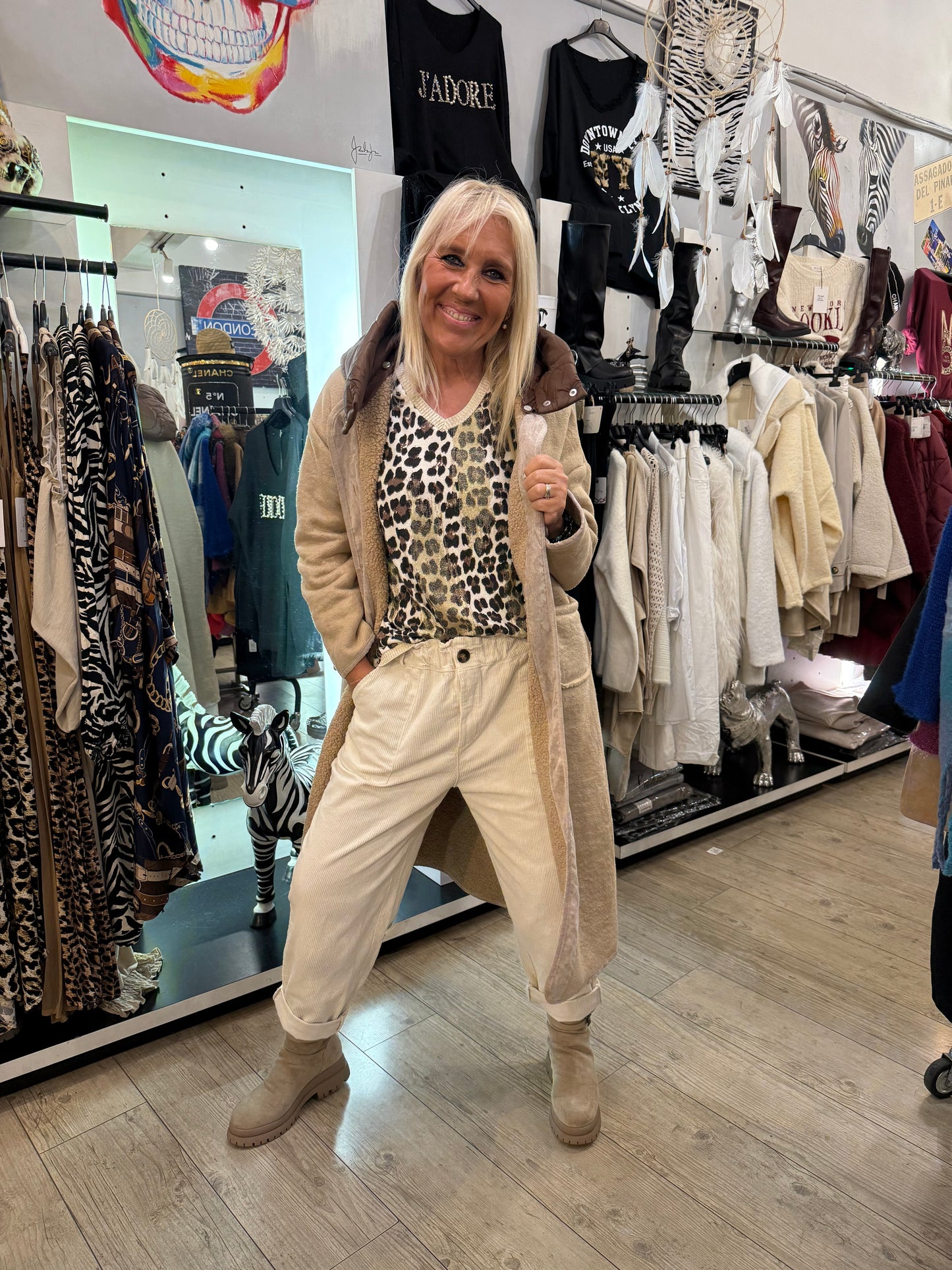 Manteau beige Wilfrid