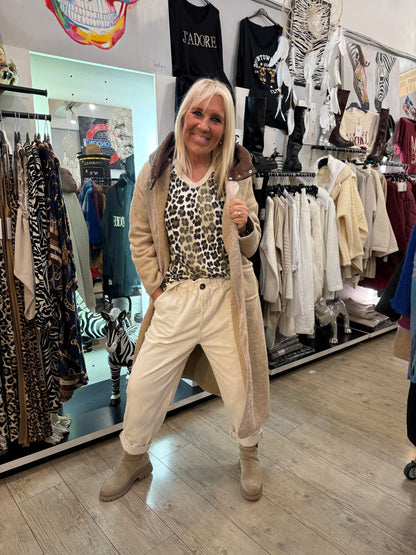 Manteau beige Wilfrid