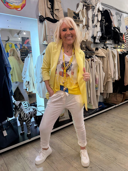 Pull just jaune