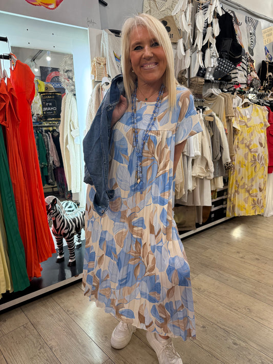 Robe Nathalie ciel