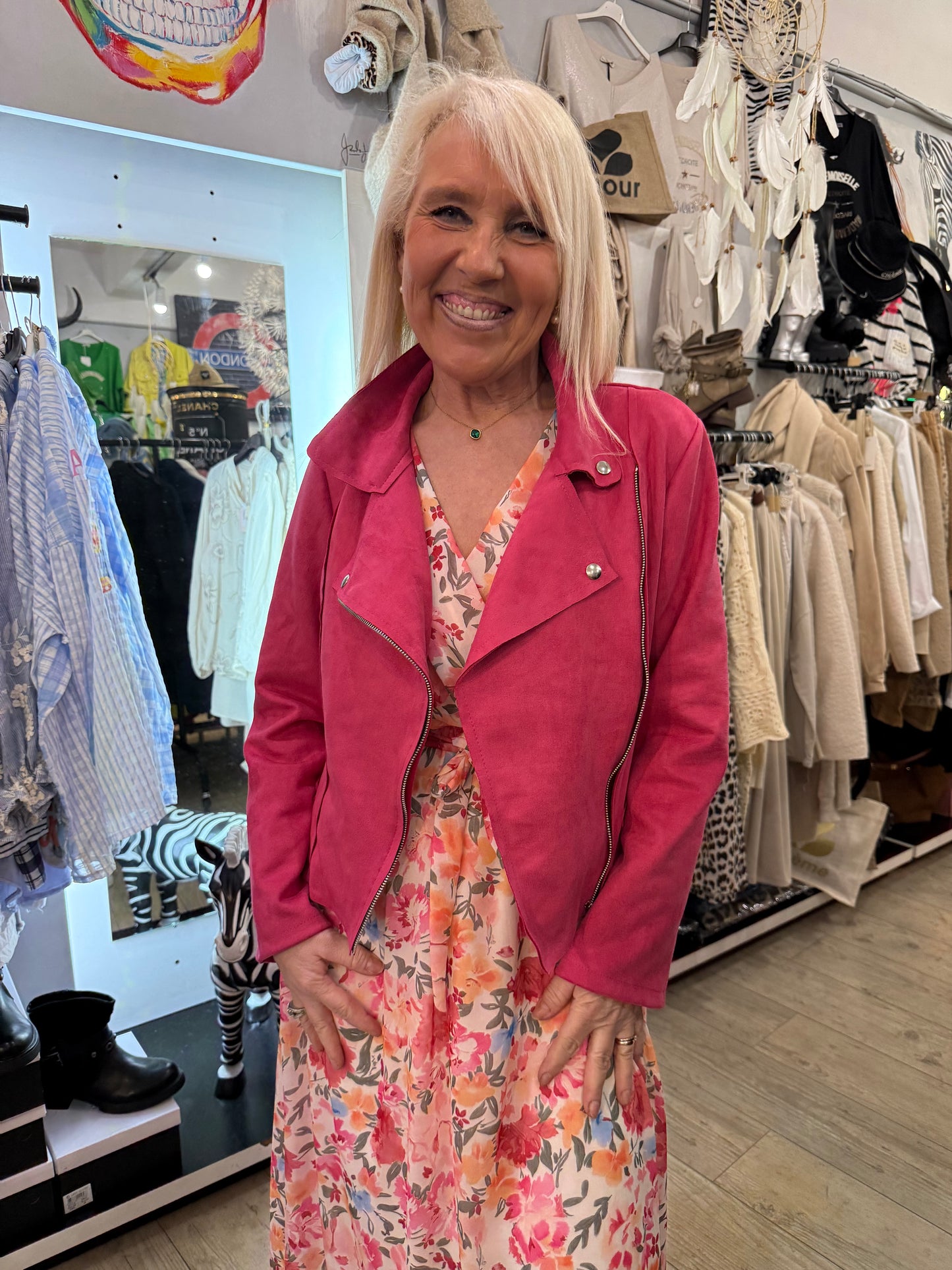 Robe Émilie rose