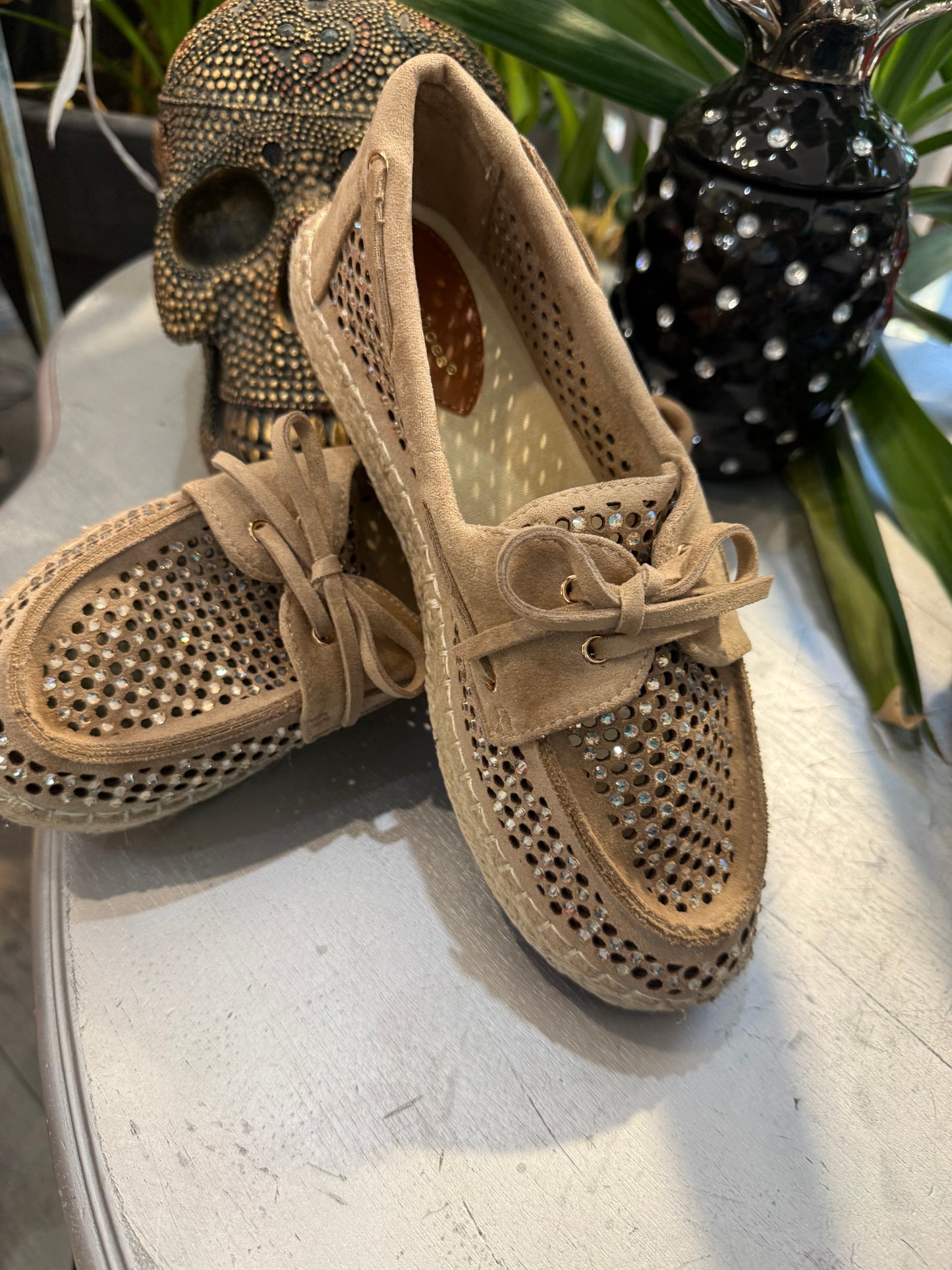 Mocassin beige Ella