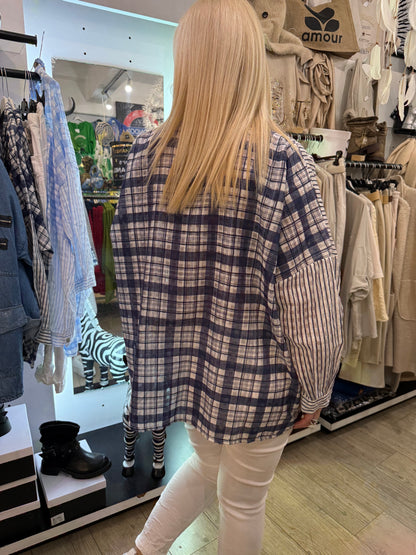 Chemise dolce vita marine