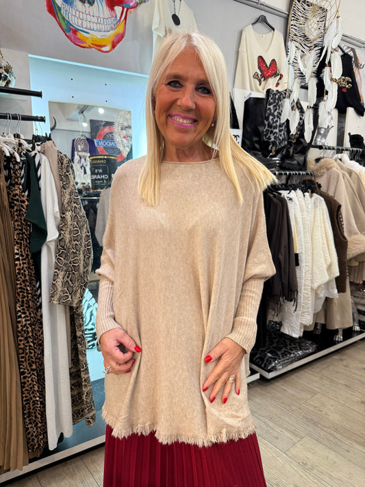 Pull Maryam beige