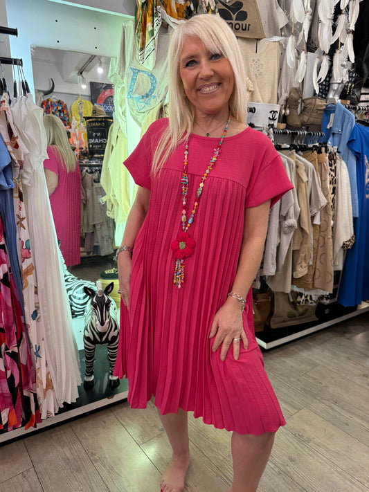 Robe Marylène Fushia
