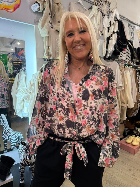 Chemise Émilie noire