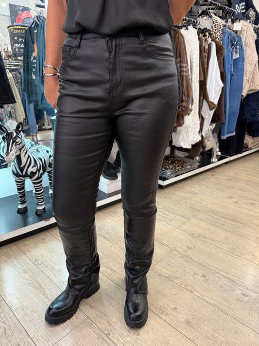 Pantalon simili Leslie