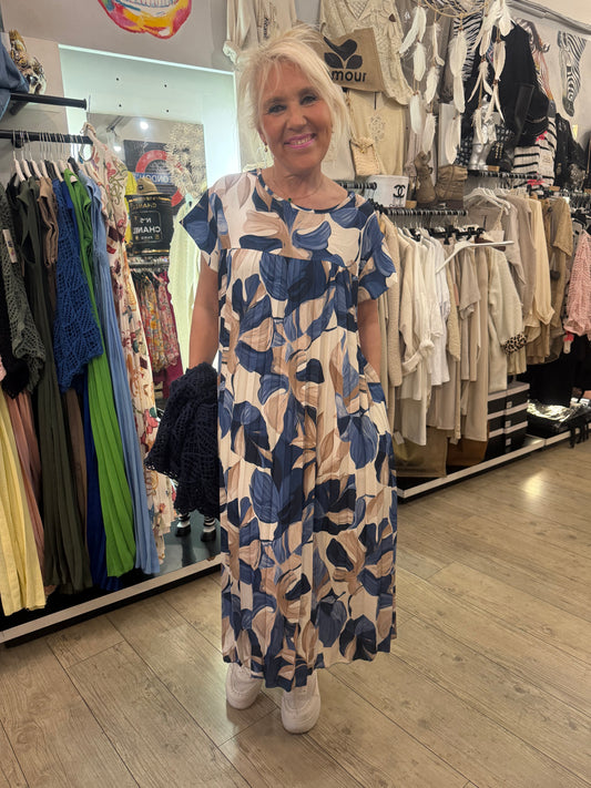 Robe Nathalie navy