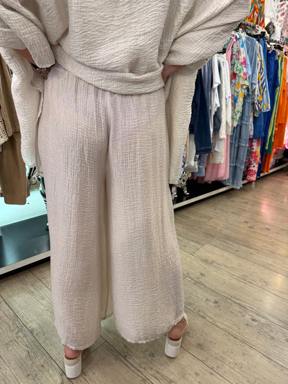 Pantalon palazzo Ambroise