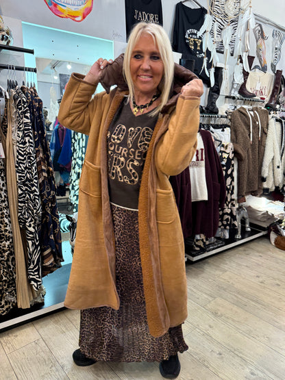 Manteau Wilfrid camél