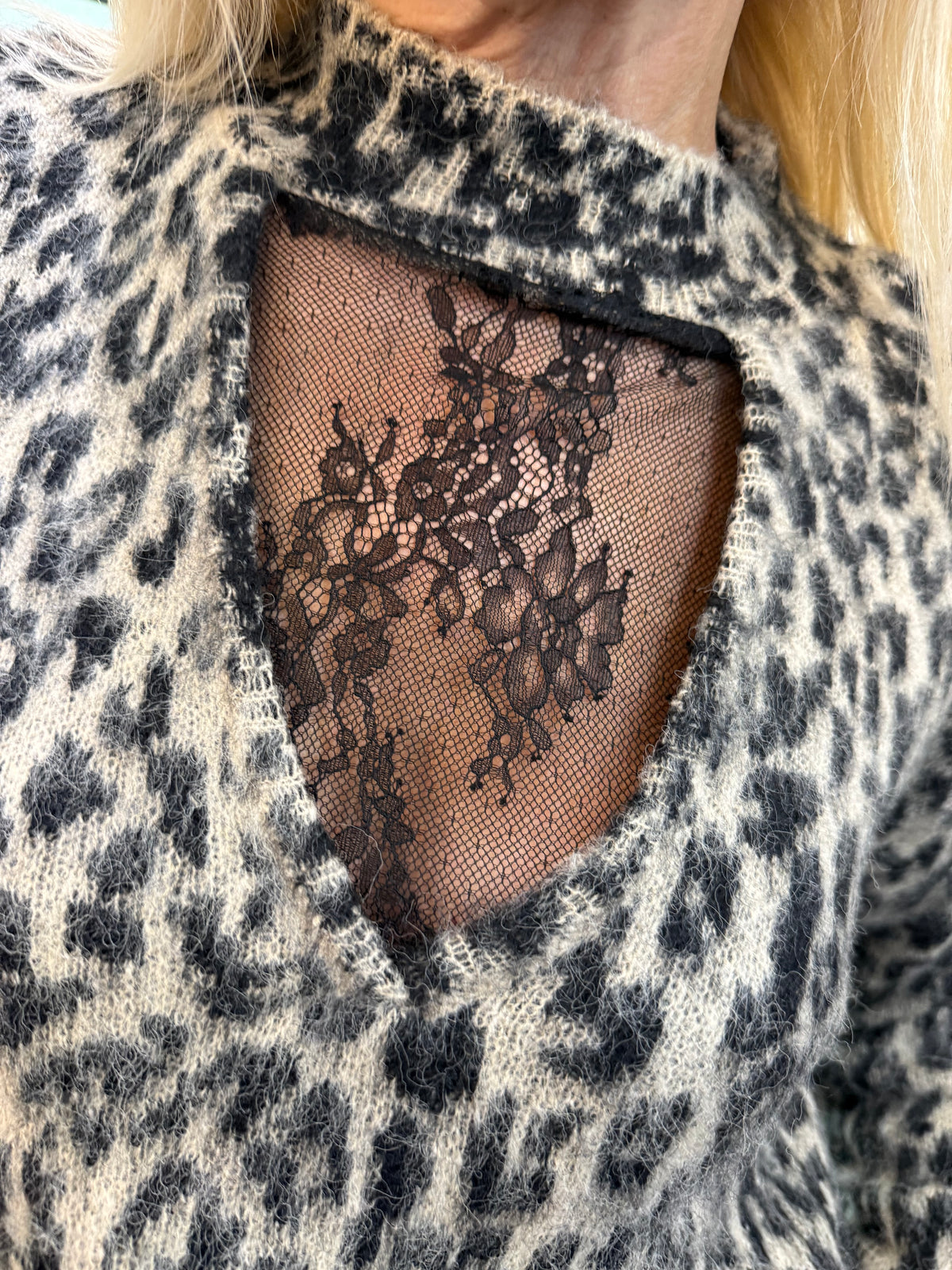 Pull Léo dentelle