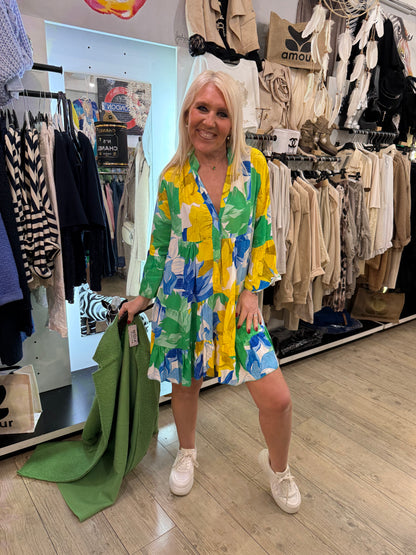 Robe Jacqueline verte