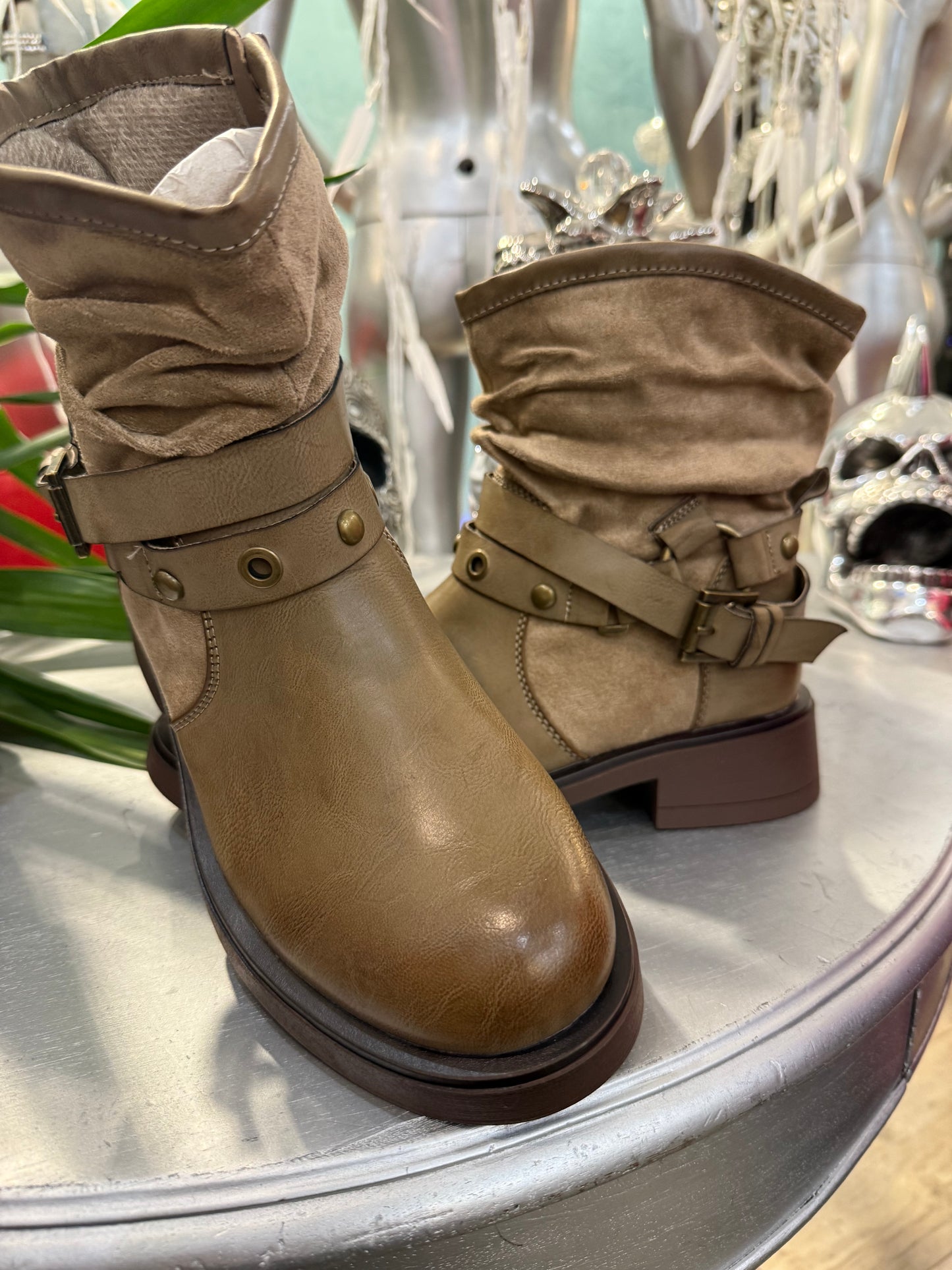 Boots beige Paule