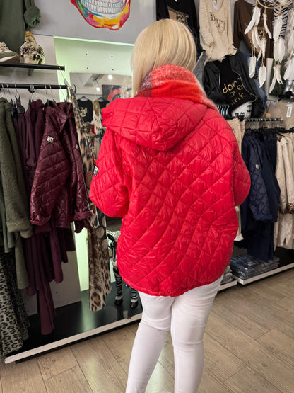 Doudoune fashion rouge