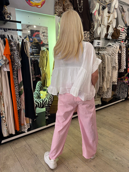 Pantalon vichy