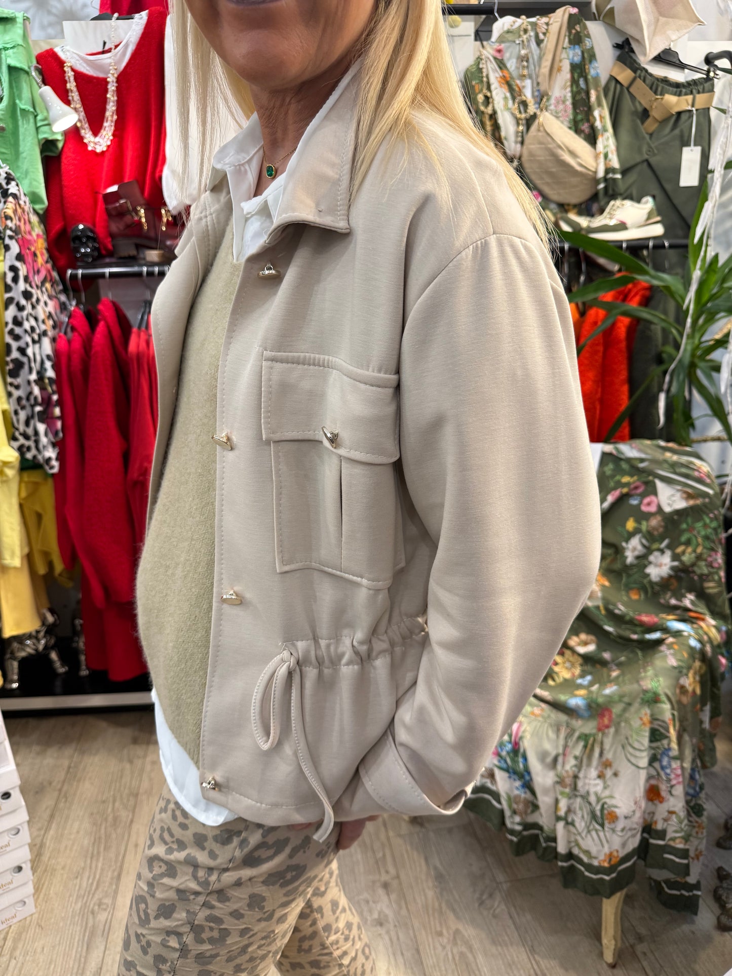 Veste Denise beige