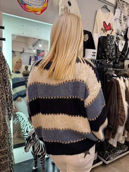 Pull Marion azur