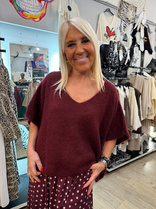 Pull Chloé bordeaux