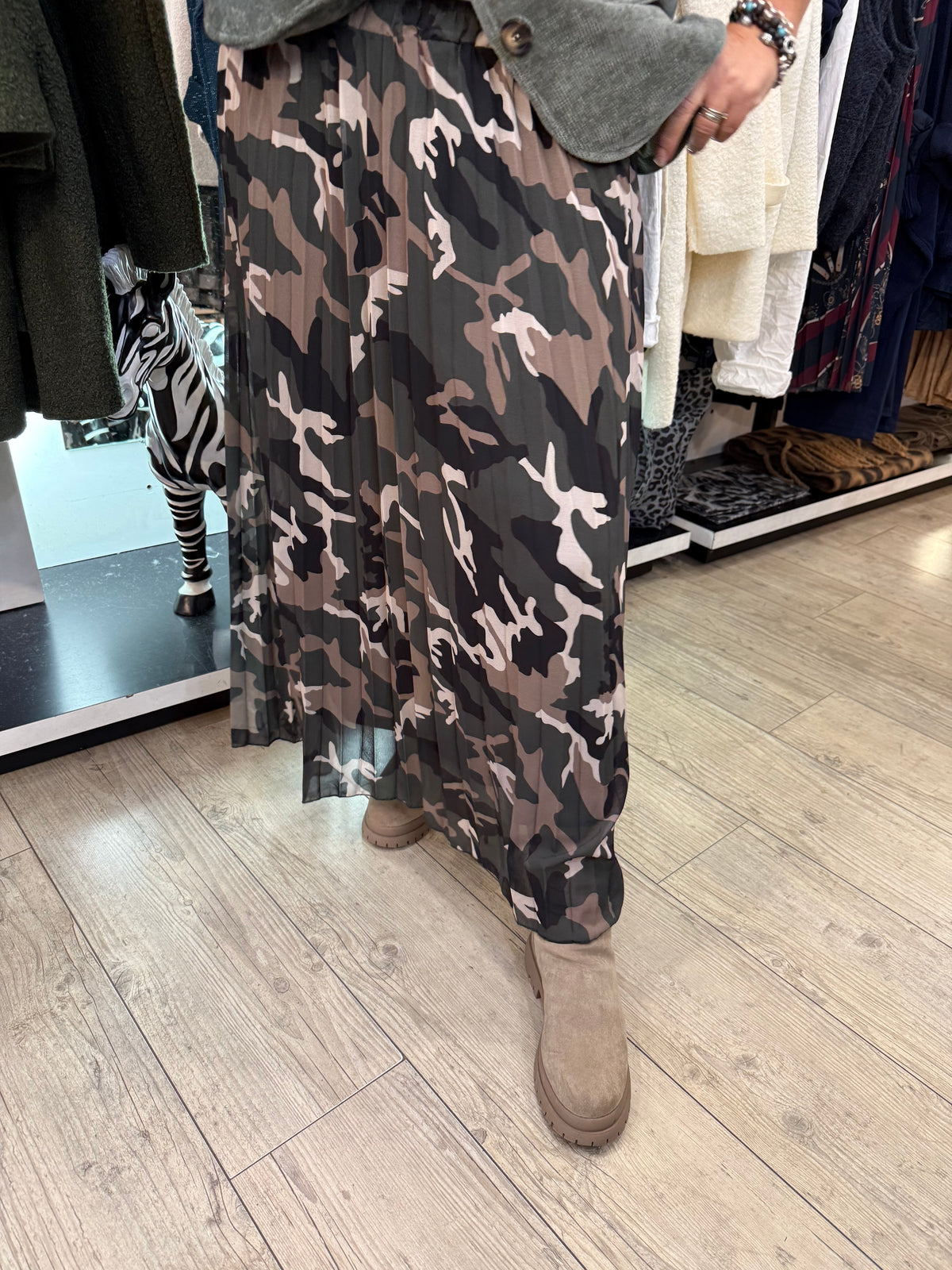Jupe army gde taille