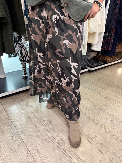Jupe army gde taille