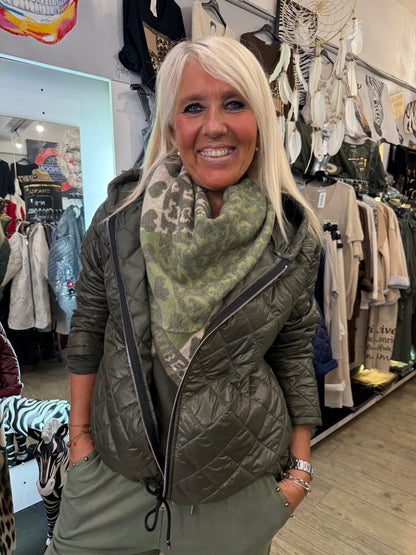 Doudoune fashion kaki