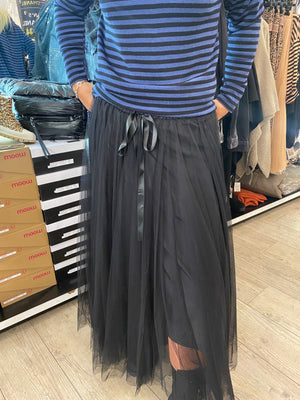 Jupe tulle noire