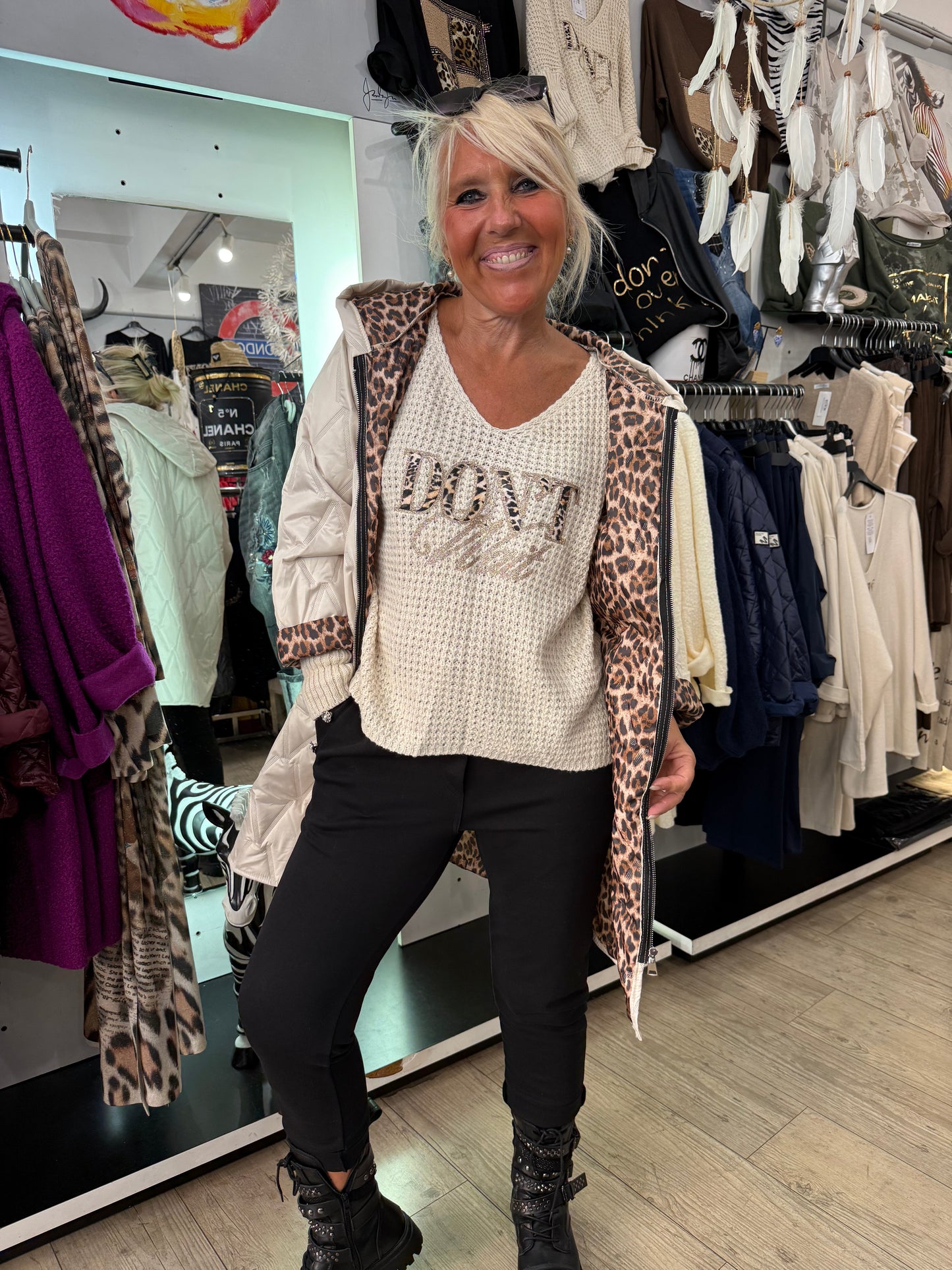 Doudoune Maxime beige