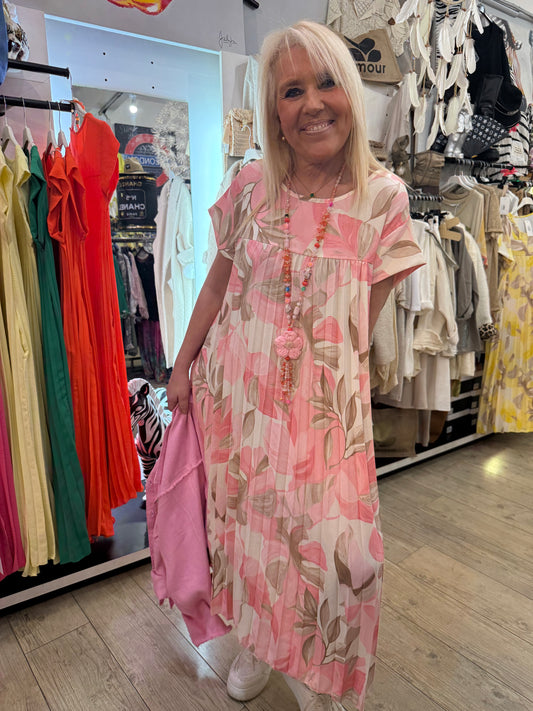 Robe Nathalie rose