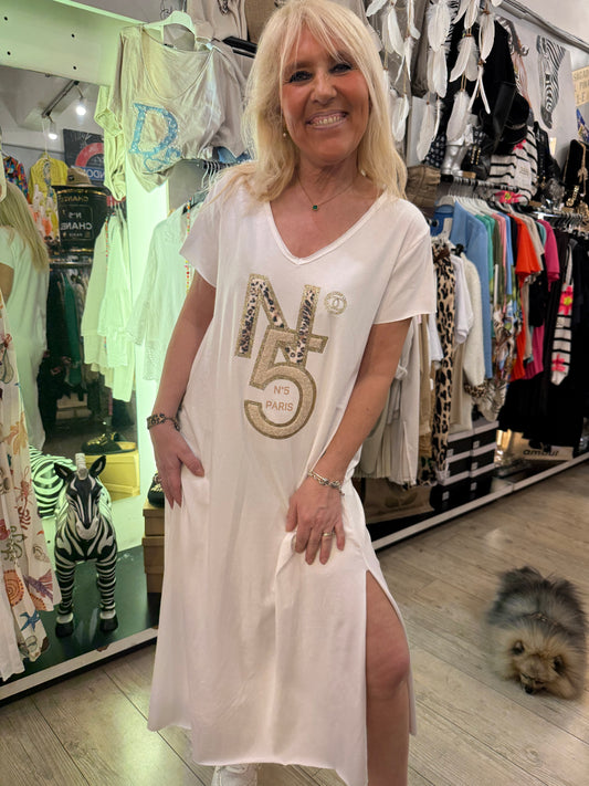 Robe N5 blanc