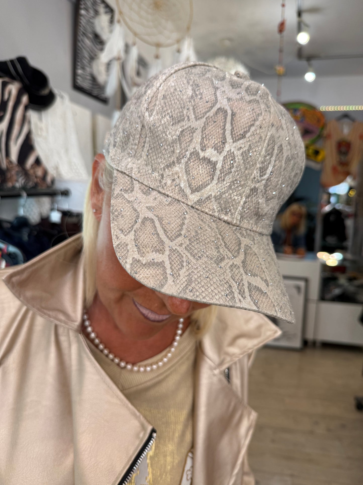 Casquette or